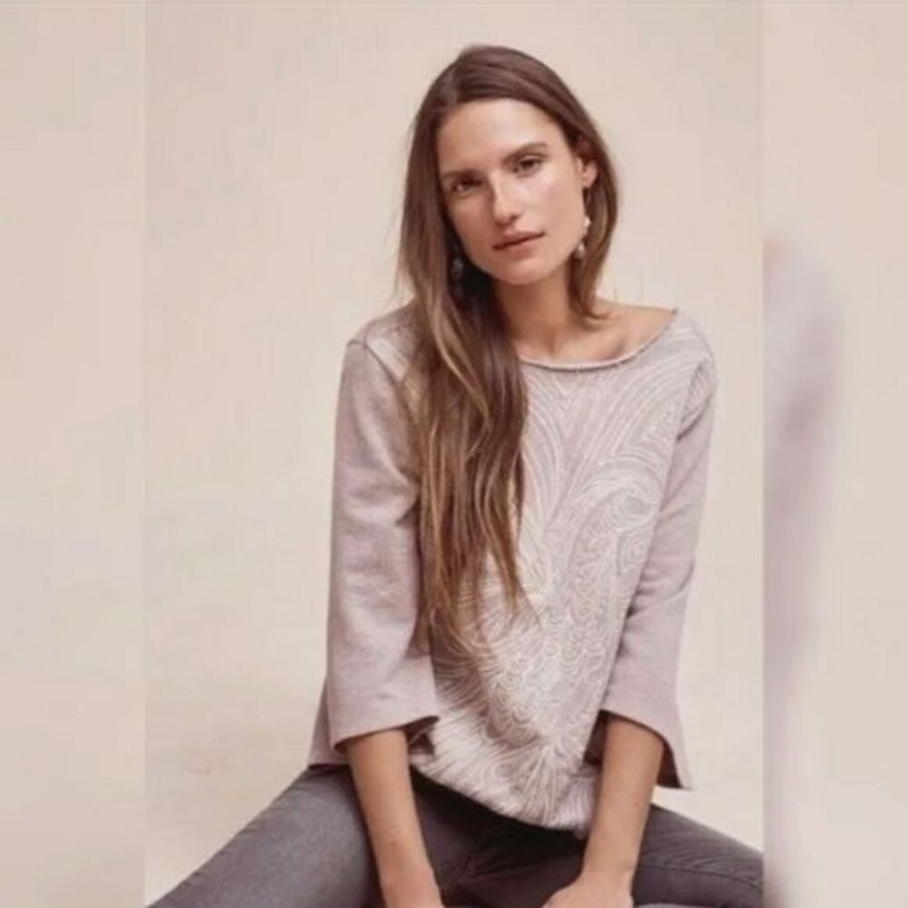 Anthropologie Akemi + Kin Onira Bird Top Size Large